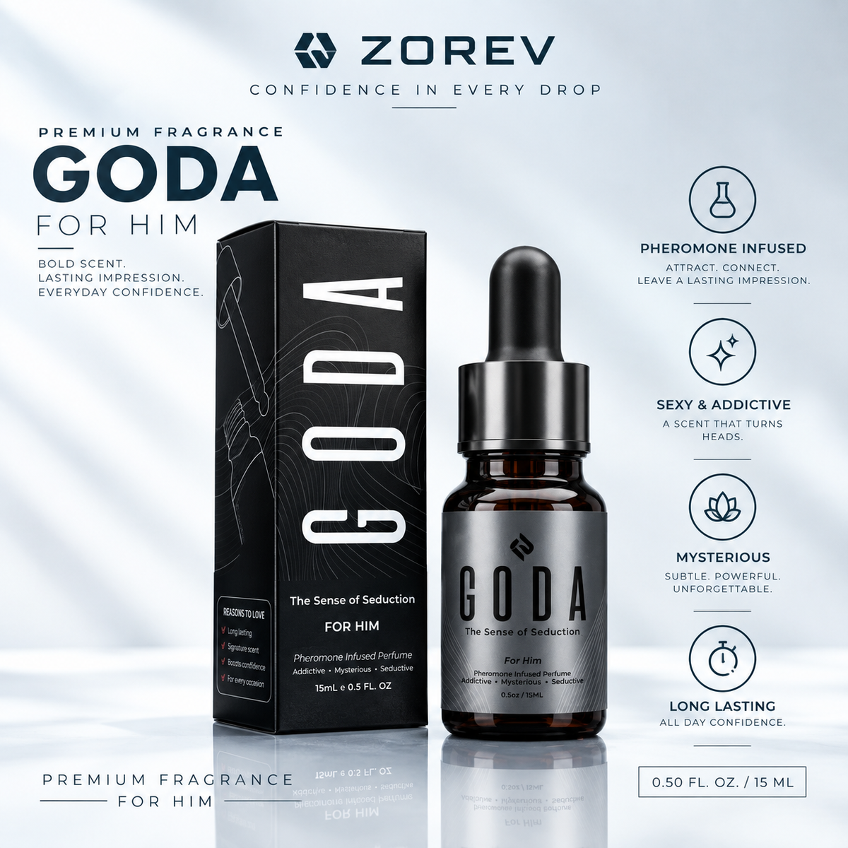 GODA Pheromone Perfume Oil — 15 ml