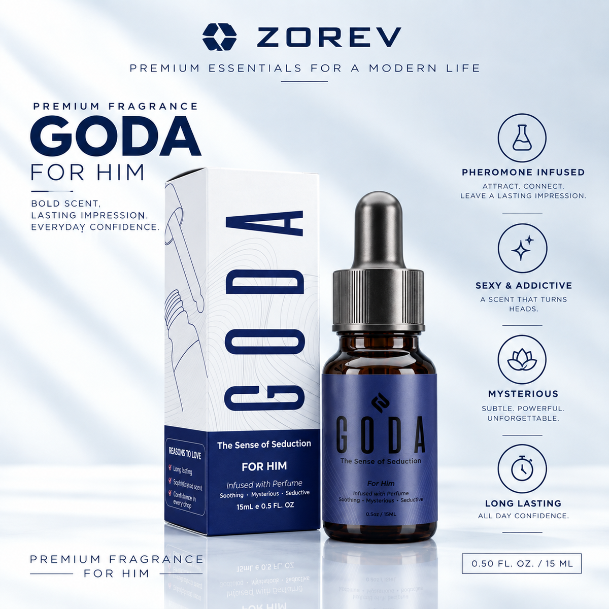 GODA Pheromone Perfume Oil — 15 ml