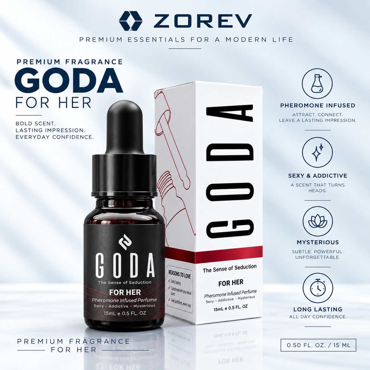 GODA Pheromone Perfume Oil — 15 ml